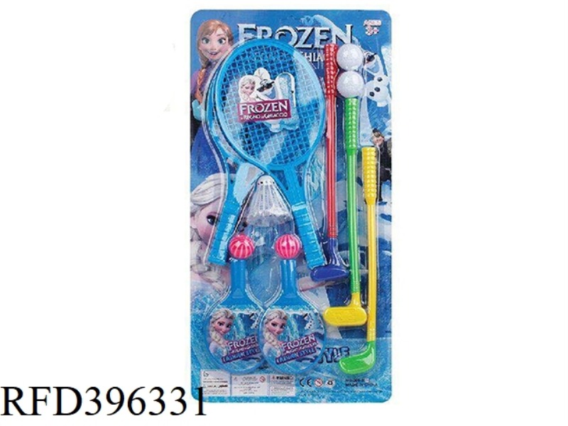 ICE PRINCESS GOLF + RACKET + TABLE TENNIS RACKET 3 IN 1