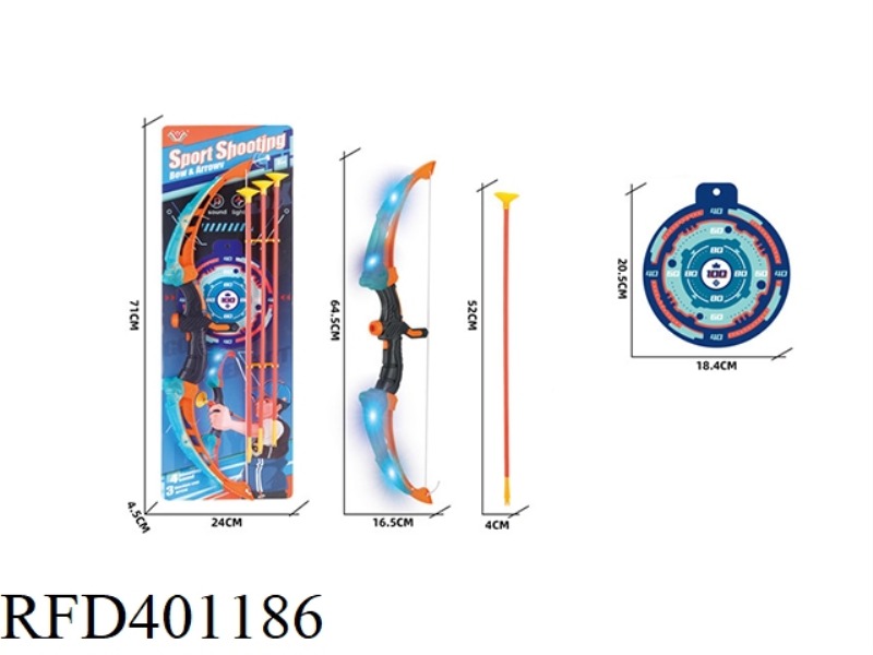 SOUND AND LIGHT BOW AND ARROW SET