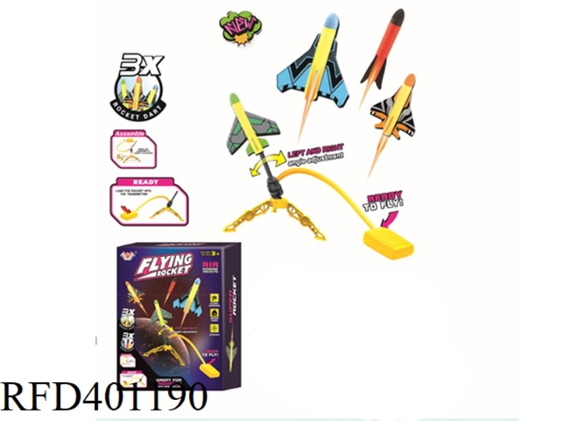 SKYROCKET AEROPLANE ROCKET SET