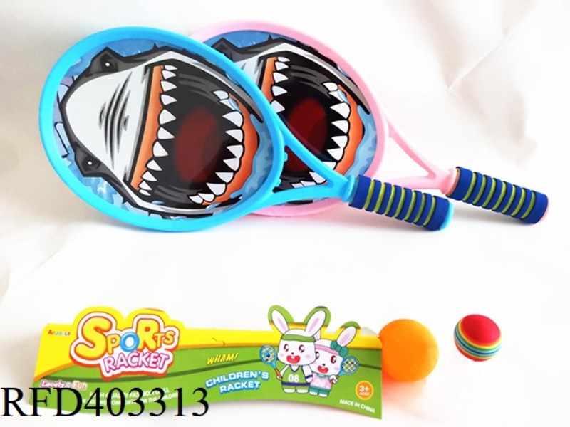 LARGE TENNIS RACKET (SHARK)