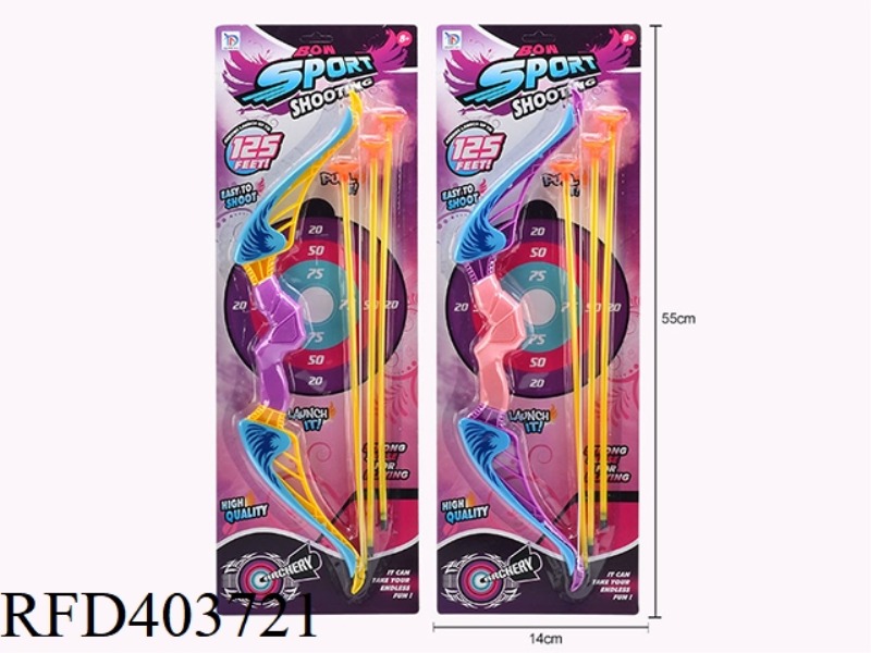 GIRL BOW AND ARROW TOY