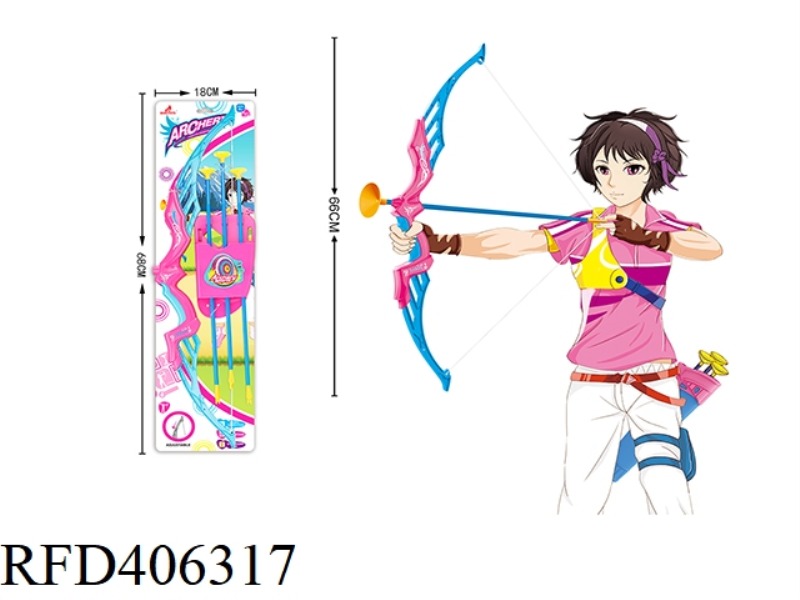 GIRL WING BOW AND ARROW