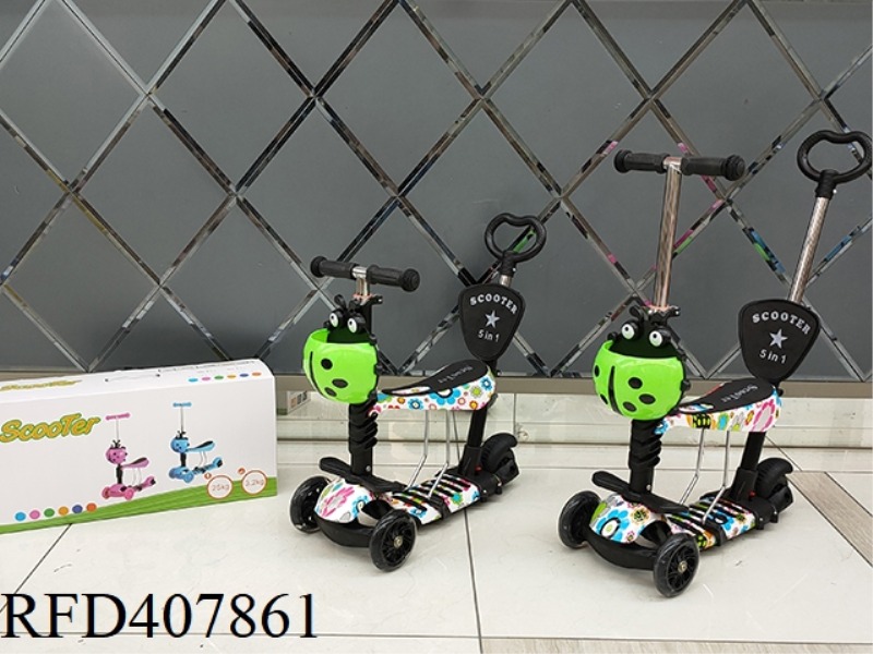 DOUBLE-LAYER METER HIGH CAR WITH HAND-PUSH WATER TRANSFER PRINTING (WITH LIGHT)