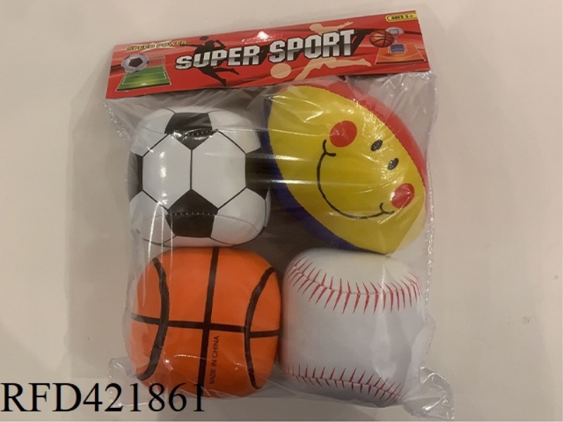 4 INCH FOUR BALL SET