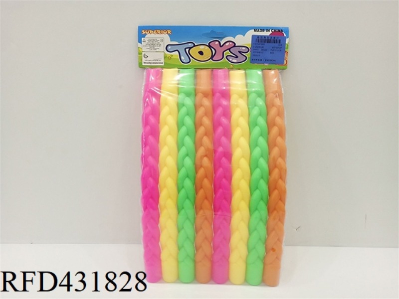 8 SECTIONS HULA HOOP (DIAMETER 76CM) PLASTIC