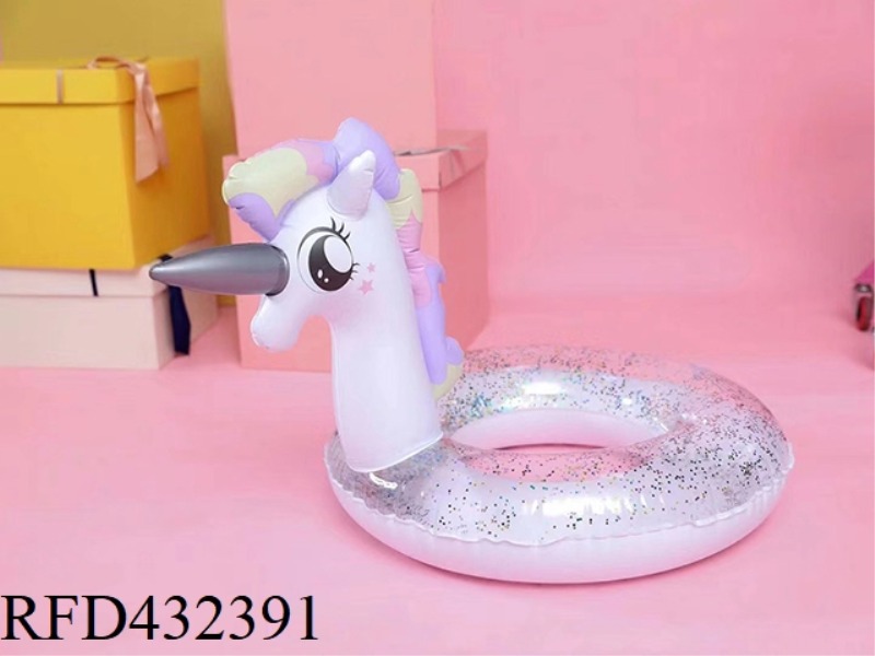 70CM RAINBOW HORSE HEAD RING MIXED COLOR