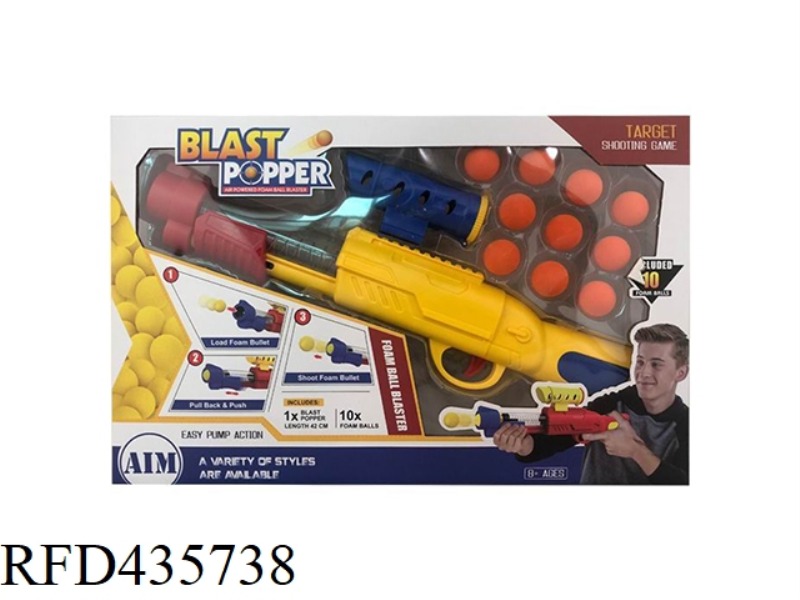 CARTOON AERODYNAMIC GUN