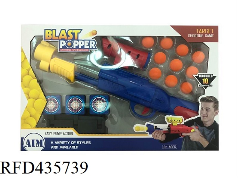 CARTOON AERODYNAMIC GUN