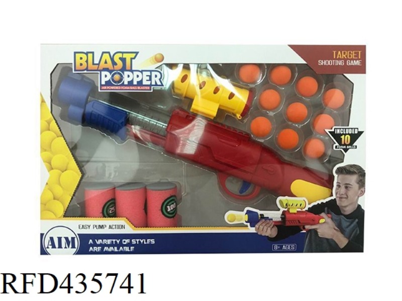 CARTOON AERODYNAMIC GUN