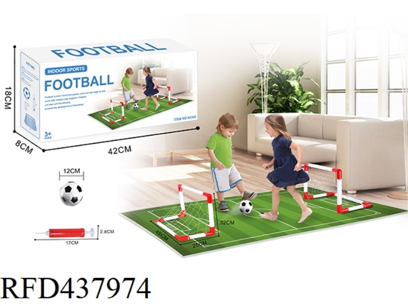 MINI INDOOR DOUBLE DOOR FOOTBALL DOOR SET