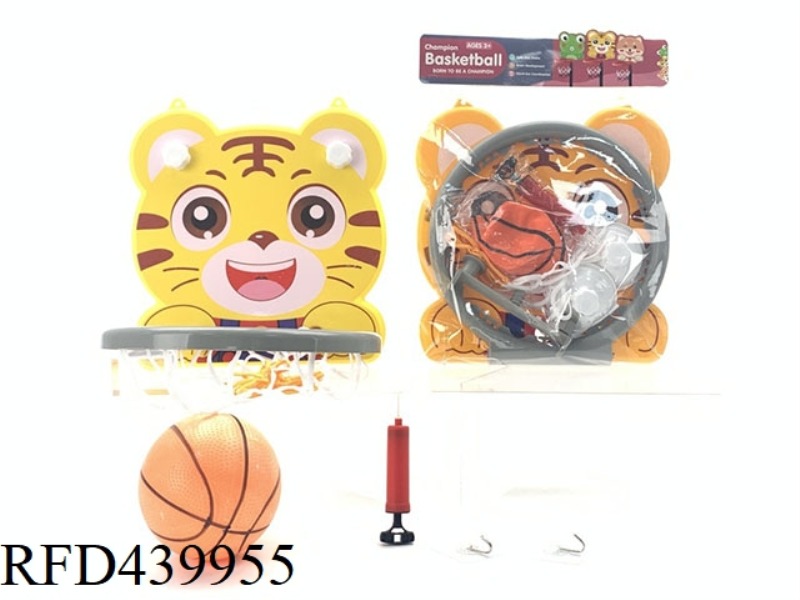 TIGER 19 INCH PE MATERIAL BASKETBALL BOARD HANGING SUIT (2 STRONG SUCTION CUPS)