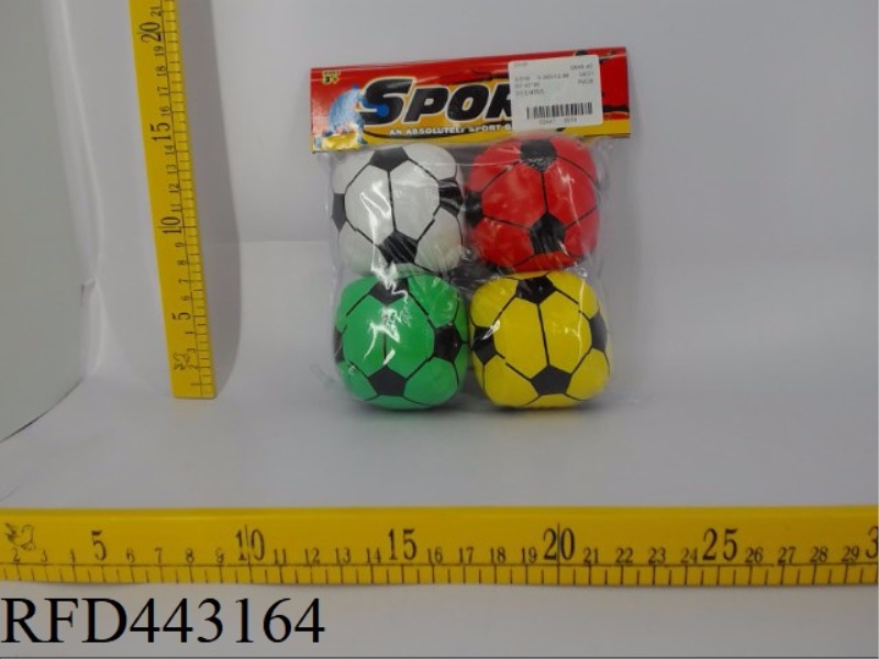 3-INCH FOOTBALL FOUR COLORS