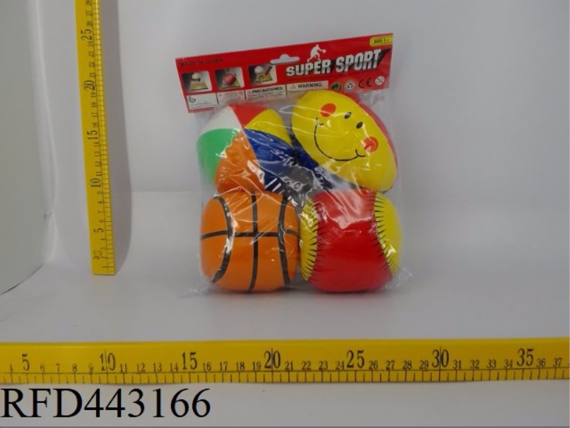4-INCH SET WITH 6 BALLS