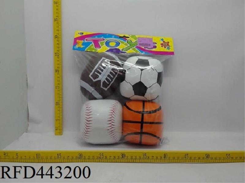 5-INCH SET OF FOUR BALLS