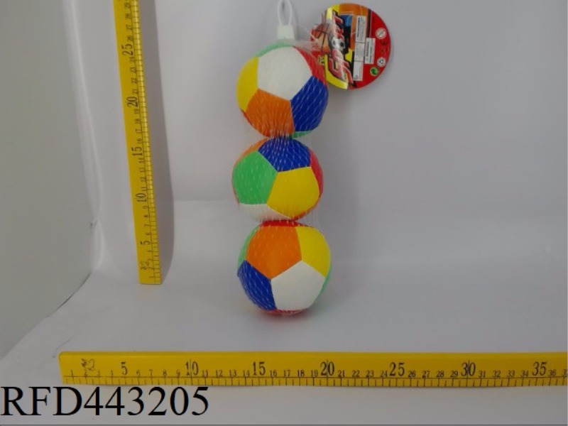 3.5-INCH THREE 12 PIECE COLORED BALLS