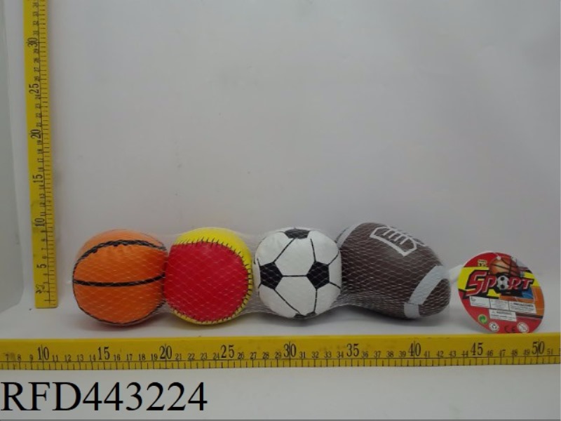 4-INCH SET FOUR