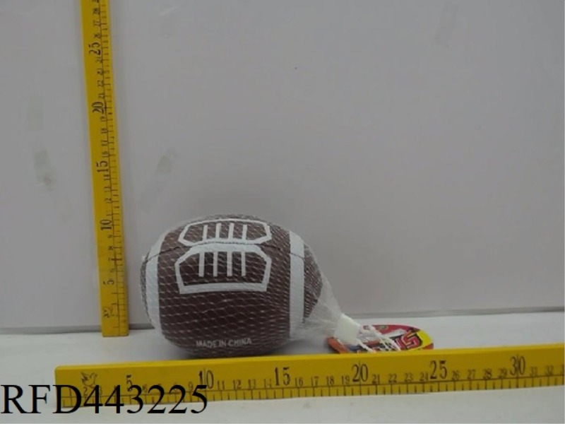 5-INCH SMILEY FACE FOOTBALL