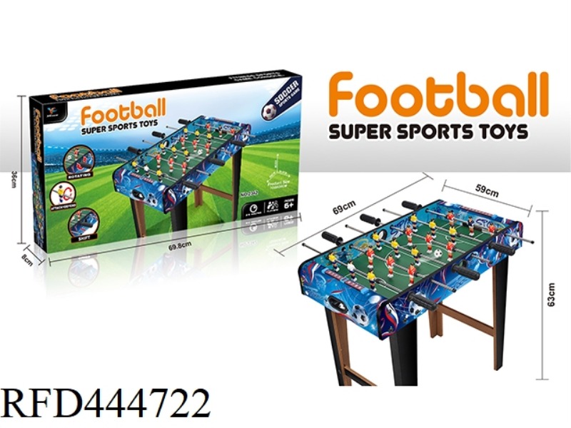 WOODEN FOOTBALL TABLE
