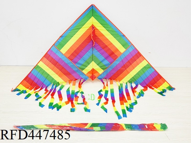1.65M RAINBOW MULTI TAIL KITE (WIRING)