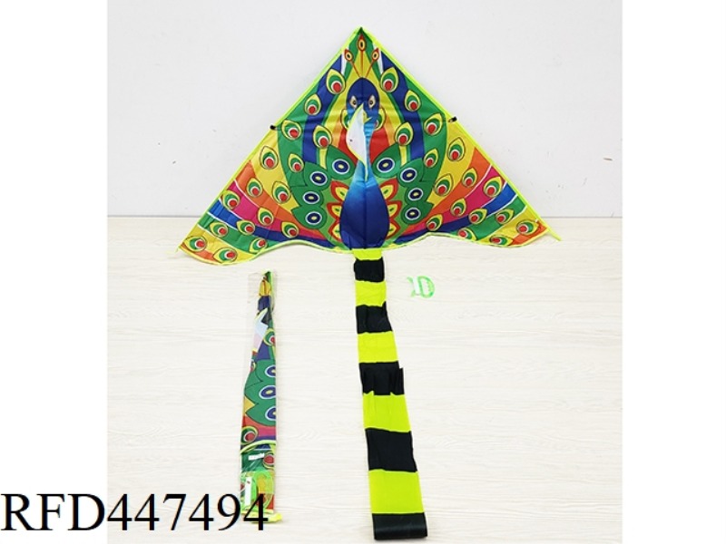 1.15M PEACOCK LONG TAIL KITE (WIRING)