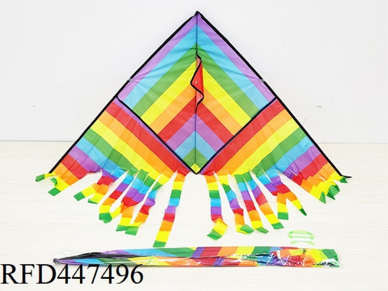 1.4M RAINBOW MULTI TAIL KITE (WIRING)