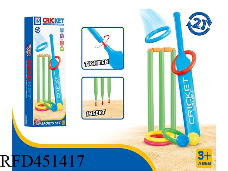 BEACH CRICKET TWO IN ONE