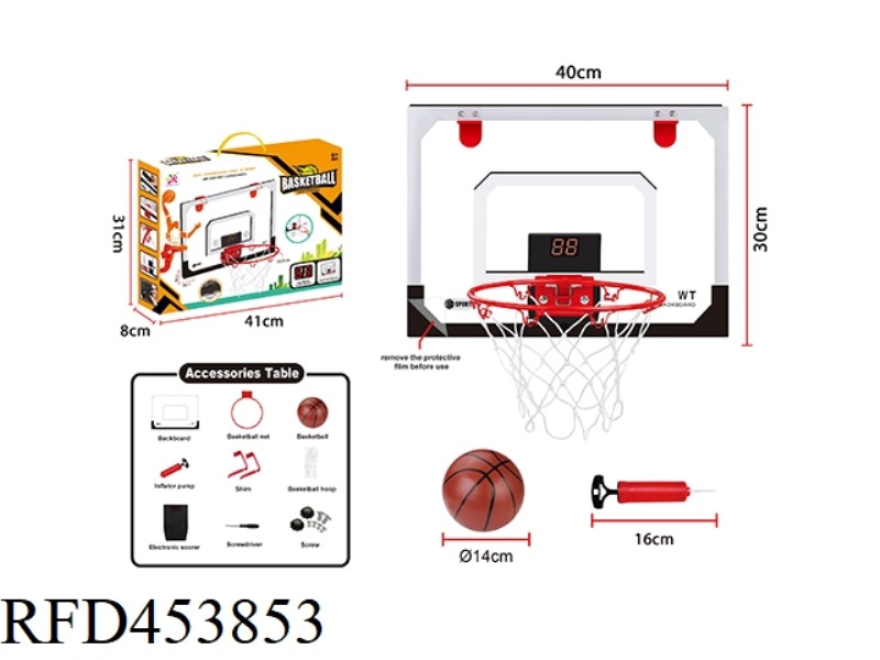 HANGING BASKETBALL BOARD (SCORING)