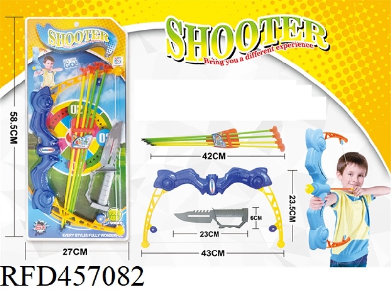 LARGE BOW AND ARROW