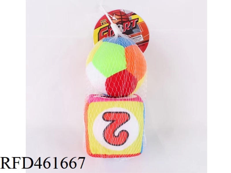 3 INCH NUMBERS/COLOR BALLS