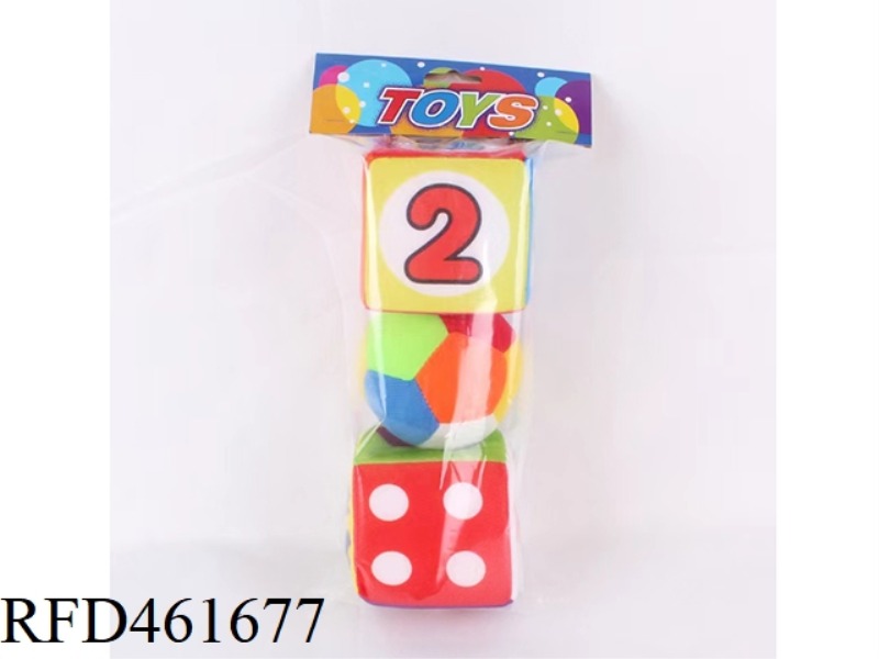 3 INCH DICE/COLOR BALL