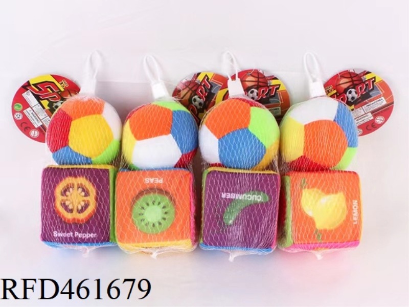 3 INCH FRUIT/COLOR BALL