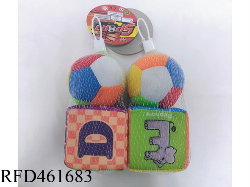 3 INCH LETTERS/COLOR BALLS (2 STYLES)