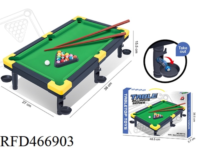 FLOCKING BILLIARD SET