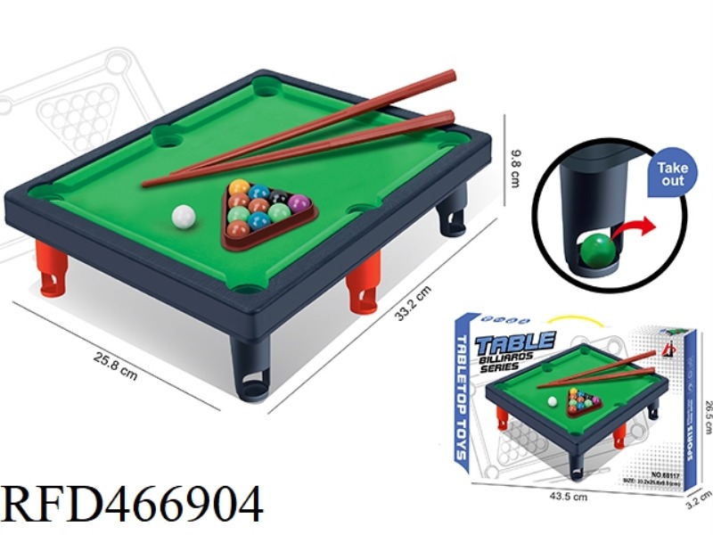 FLOCKING BILLIARD SET