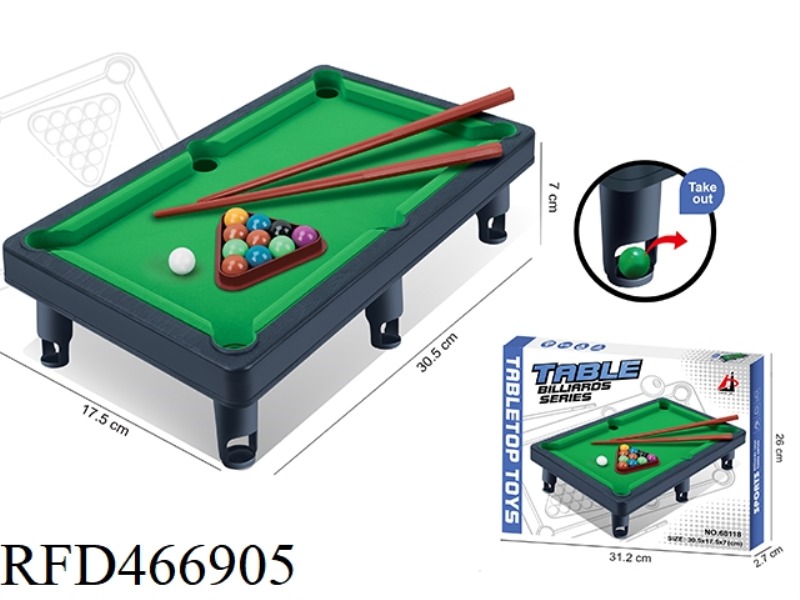 FLOCKING BILLIARD SET