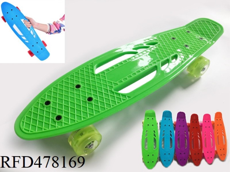 HOLLOW BOARD CARRYING BOARD SOLID COLOR WHEEL