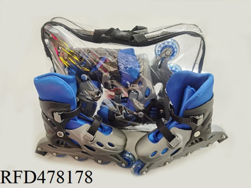 ADJUSTABLE SIZE ROLLER SKATES