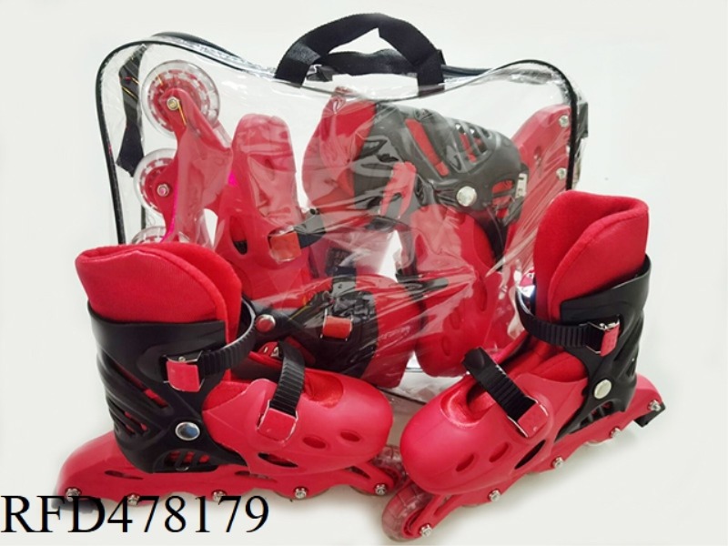 ADJUSTABLE SIZE ROLLER SKATES