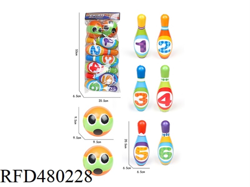 LARGE PU BOWLING SET