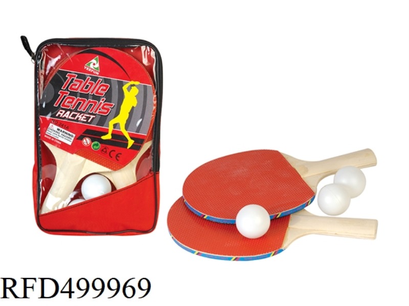 WOODEN TABLE TENNIS RACKET