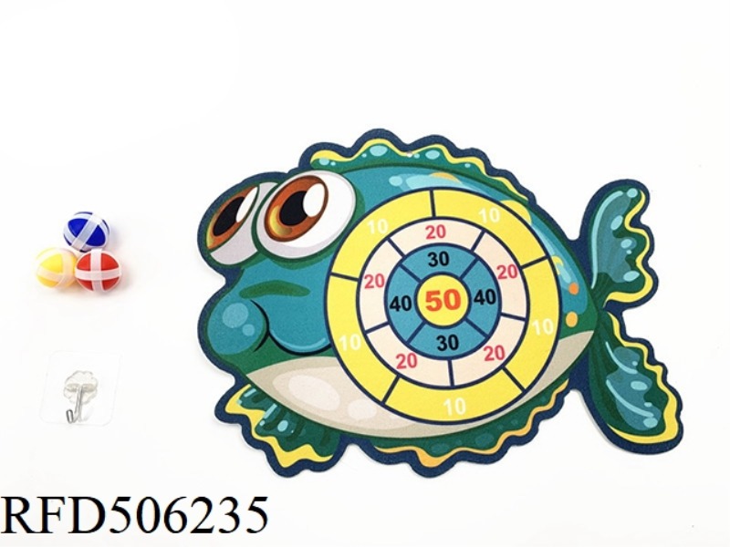 CARTOON WALLEYE TARGET