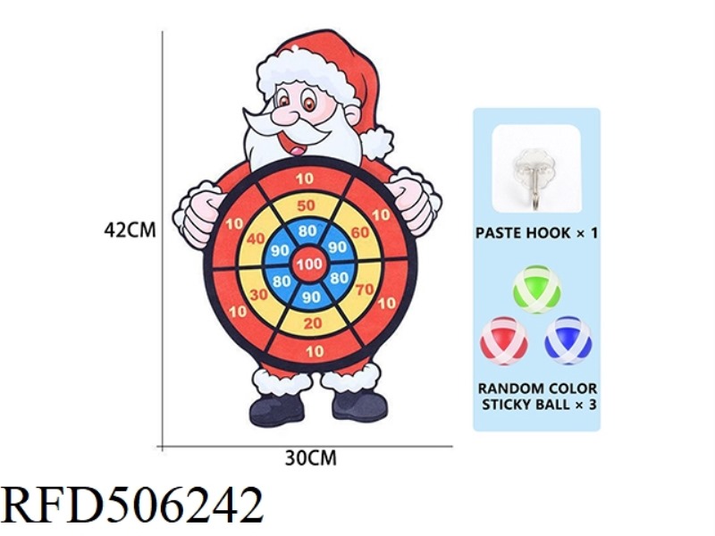 CARTOON SANTA TARGET