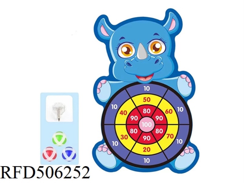 CARTOON RHINO TARGET