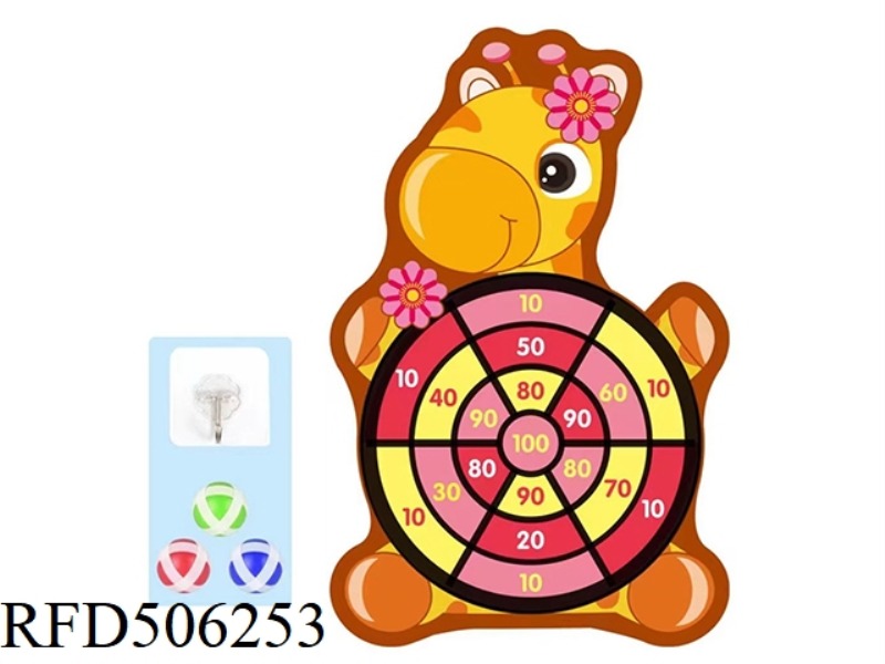 CARTOON GIRAFFE TARGET