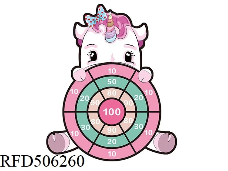 CARTOON UNICORN TARGET