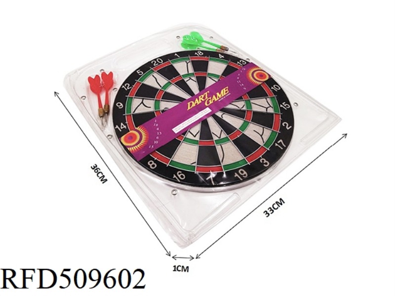 12-INCH FLOCKING DART PLATE