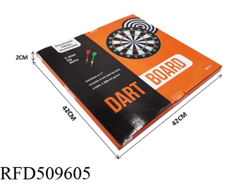 17 INCH DART PLATE
