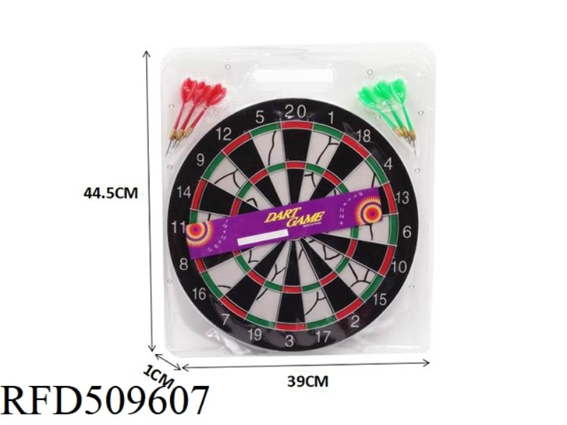 15 INCH FLOCKING DART PLATE