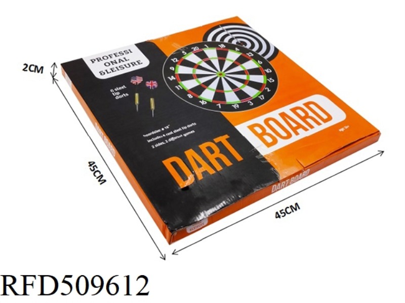 18-INCH FLOCKING DART PLATE