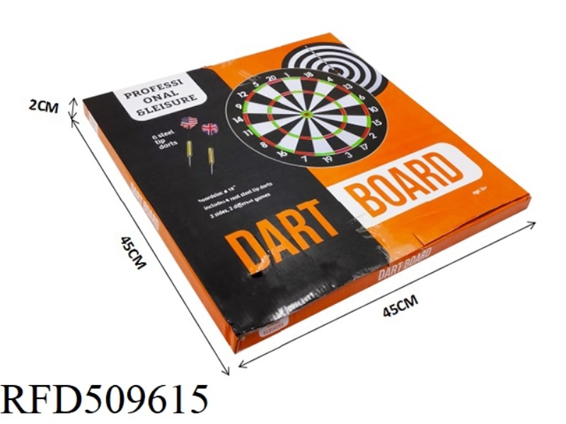 18-INCH IRON DART PLATE